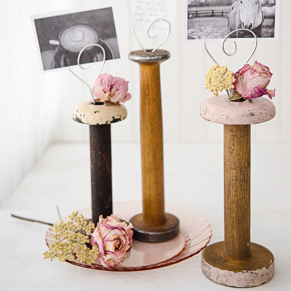 Ways to Use an Antique  Bobbin