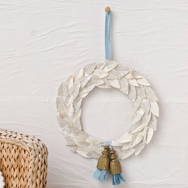 French Flea Market Laurel Wreath Project