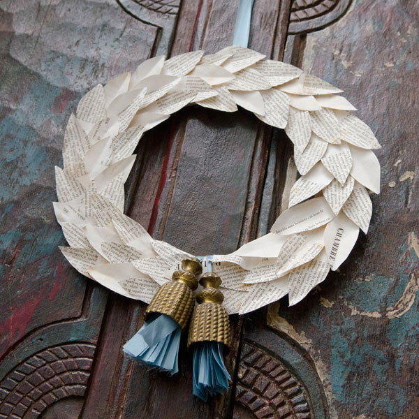French Flea Market Laurel Wreath Project