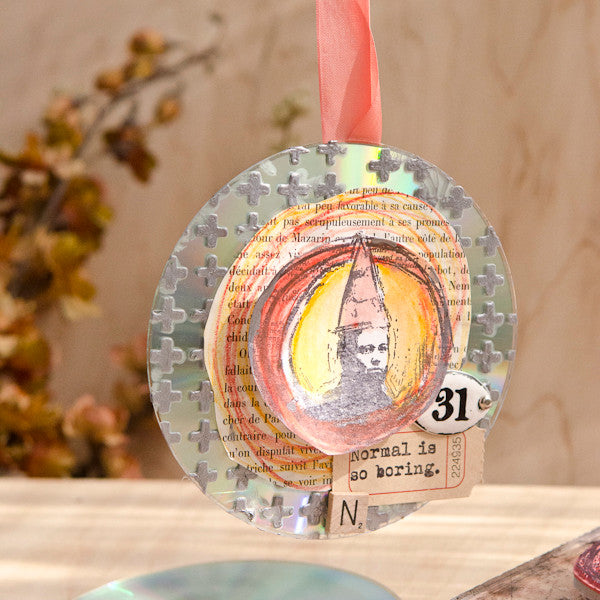 Weird is Good CD Suncatchers Project