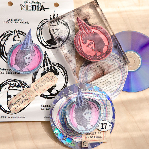 Weird is Good CD Suncatchers Project