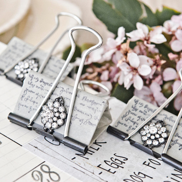 Glam Art Journal Clips Project