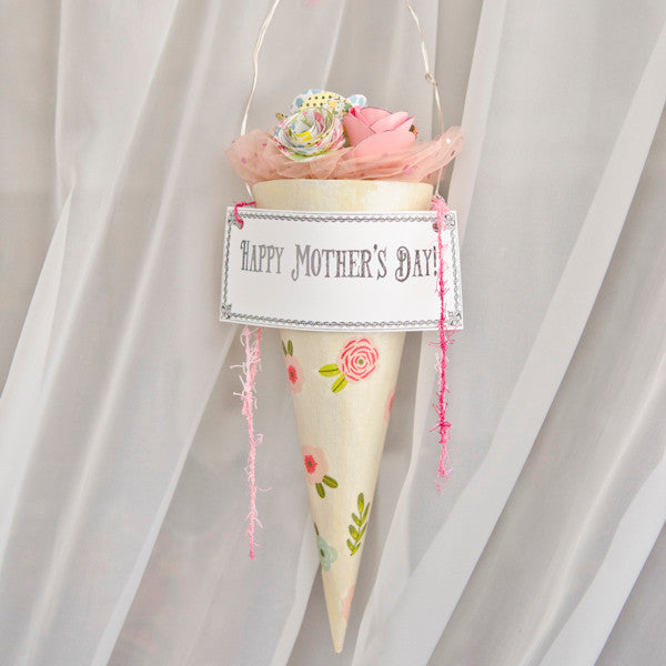 A Mother's Day Floral Bouquet Project by Catherine Garmany