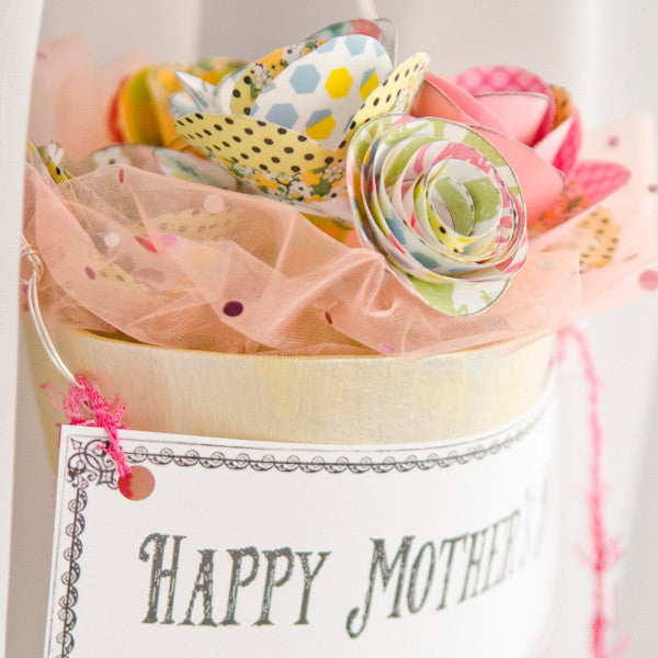 A Mother's Day Floral Bouquet Project by Catherine Garmany