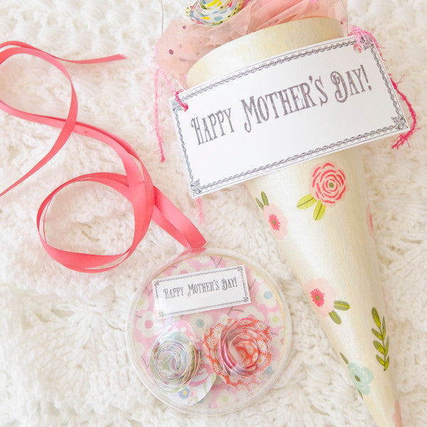 A Mother's Day Floral Bouquet Project by Catherine Garmany