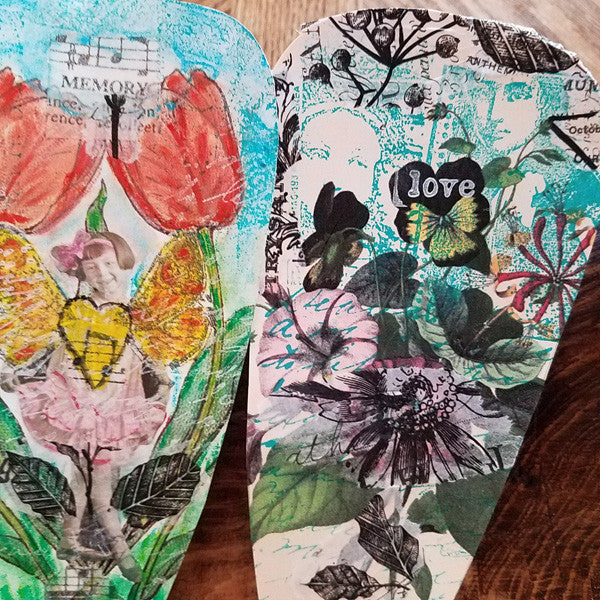 Charmed Floral Memory Fan Project by Ella Wilson