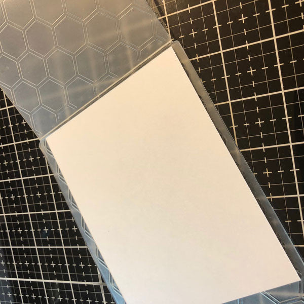 Making Your Own Metallic Embossed Paper Project by Jo West