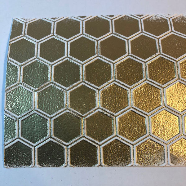 Making Your Own Metallic Embossed Paper Project by Jo West