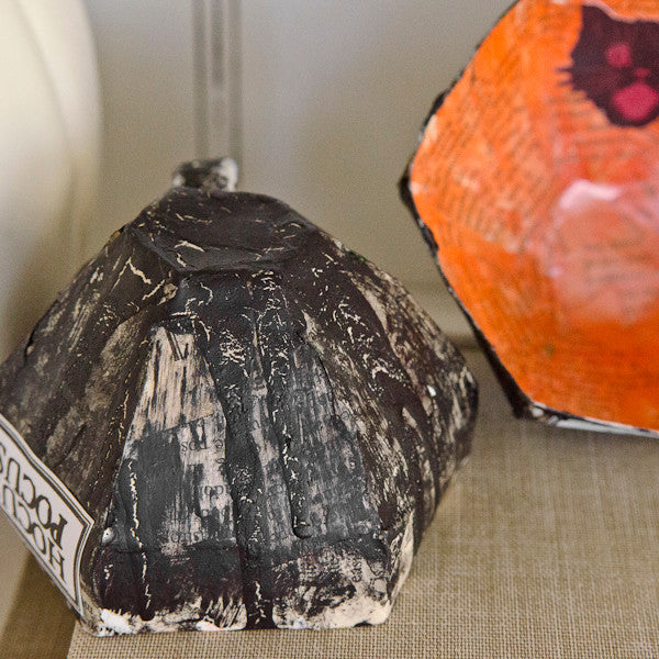 Papier-Mâché Teacups Two Ways Project by Catherine Garmany