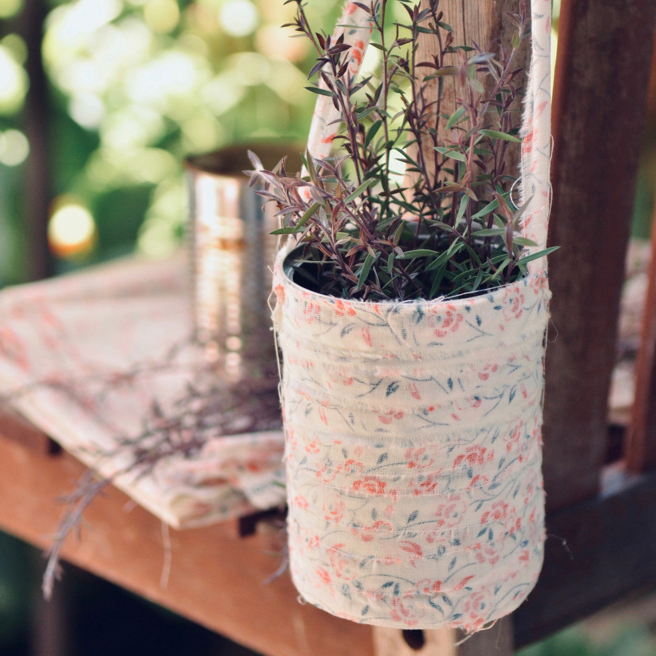 Upcyled Cans Hanging Planter Project