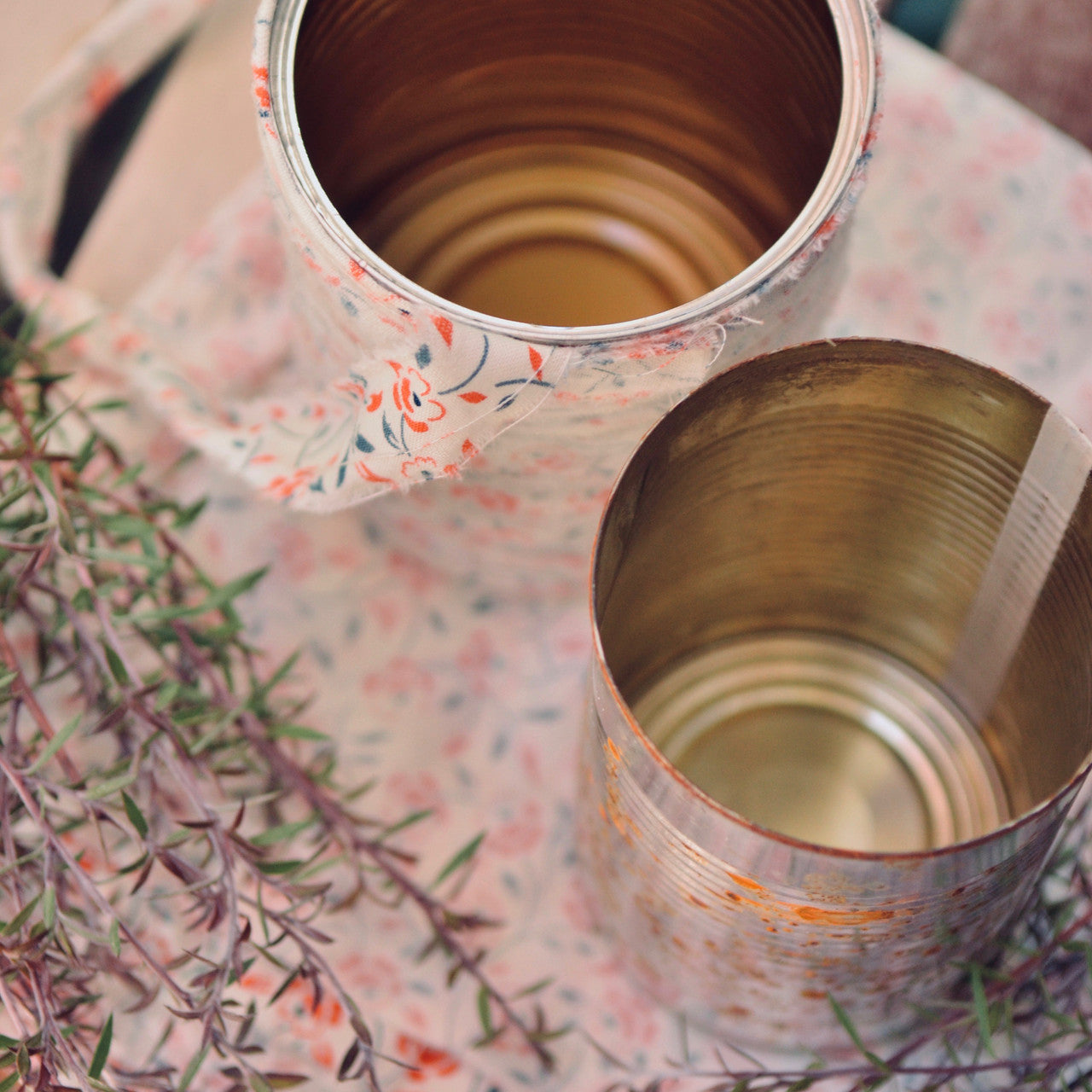 Upcyled Cans Hanging Planter Project
