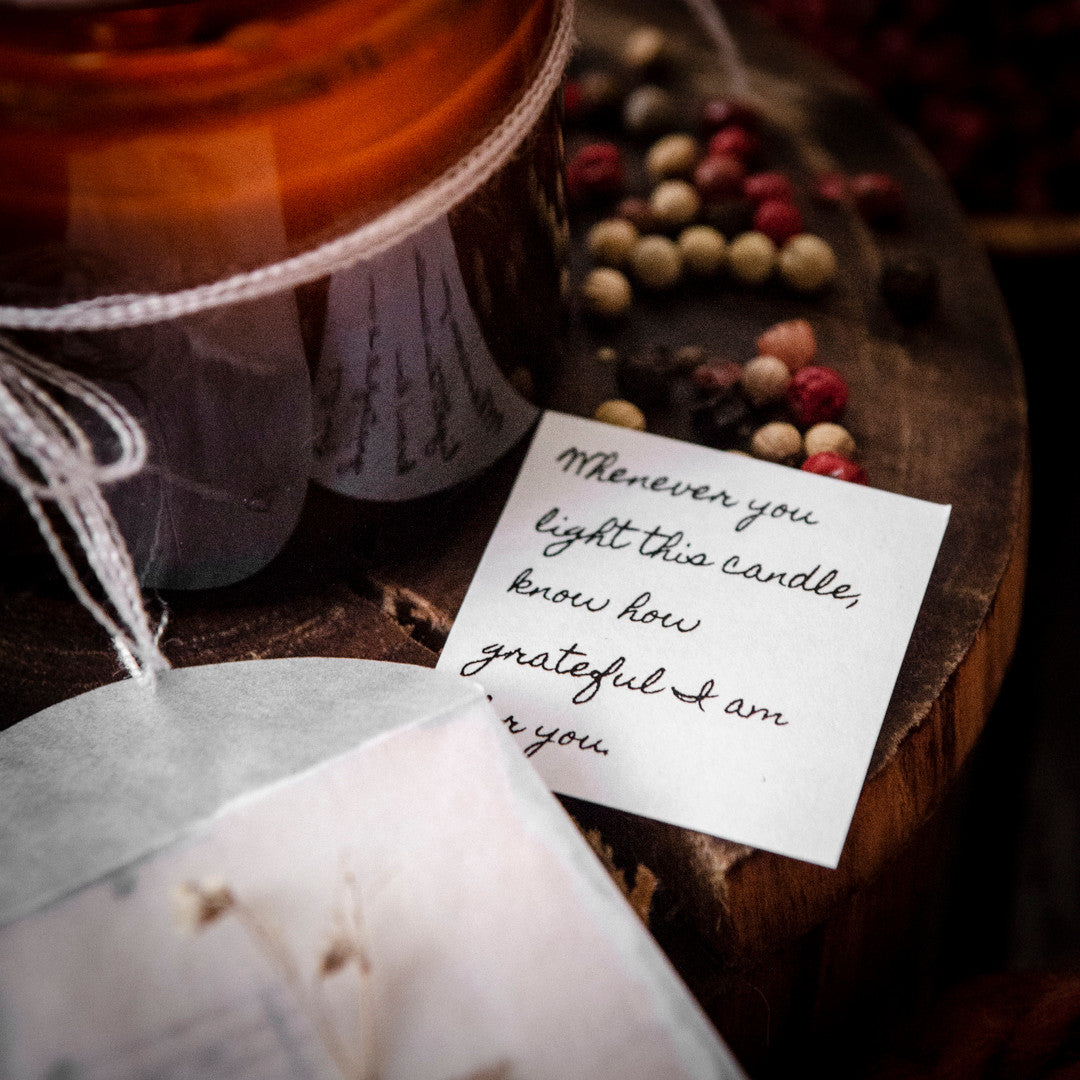 A Gift of Gratitude: Orange & Eucalyptus Candles to Make in the Oven