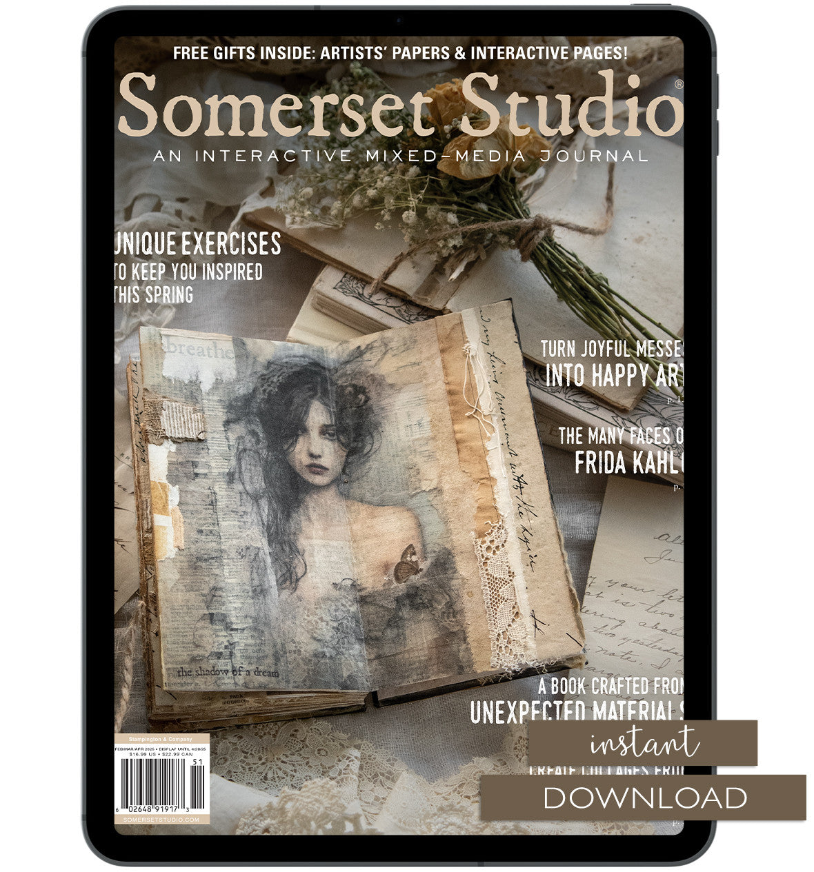 Somerset Studio Spring 2025 Instant Download
