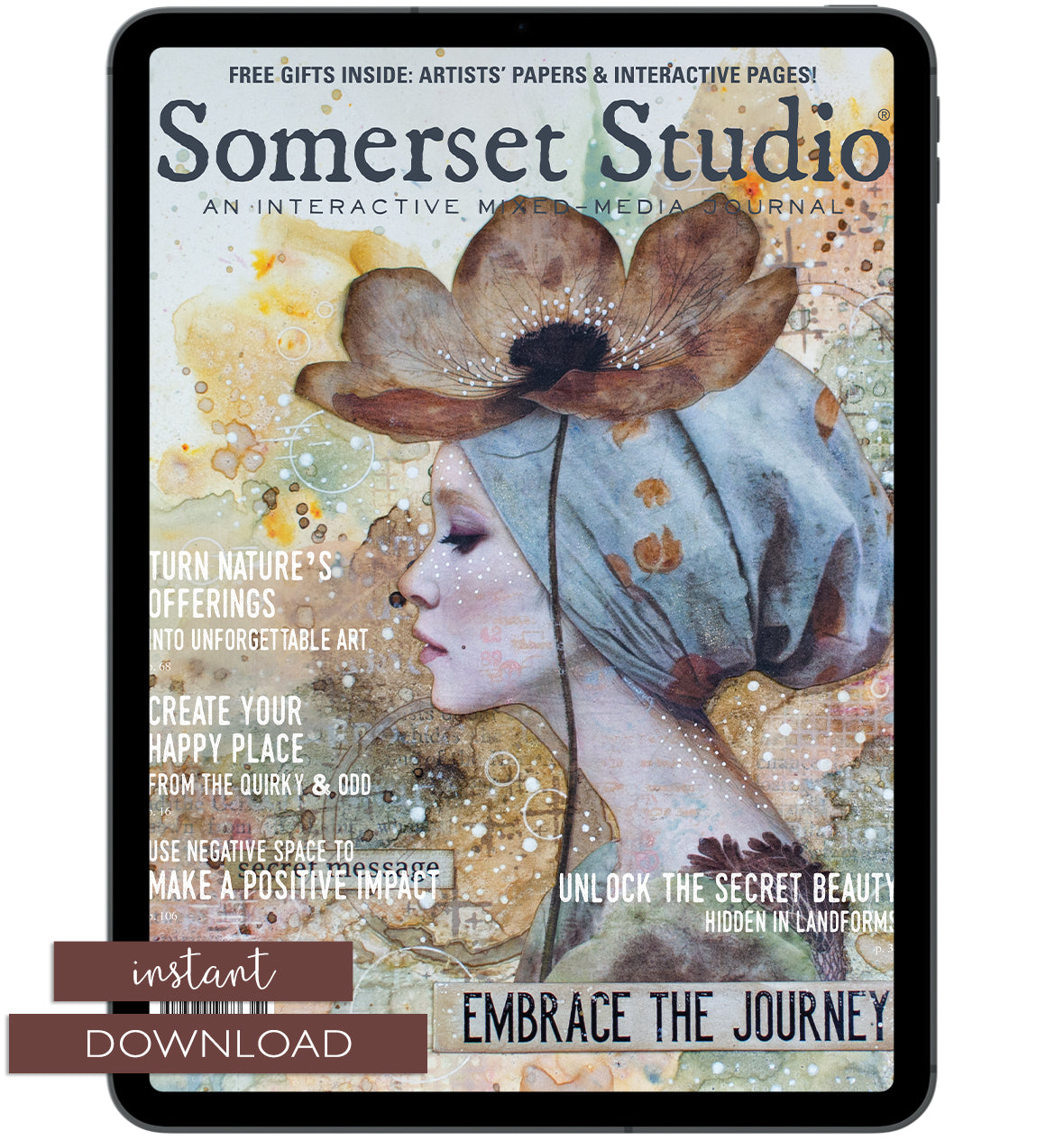 Somerset Studio Spring 2026 Instant Download | Stampington & Company