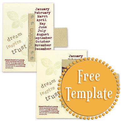 Pull Out Tab Template