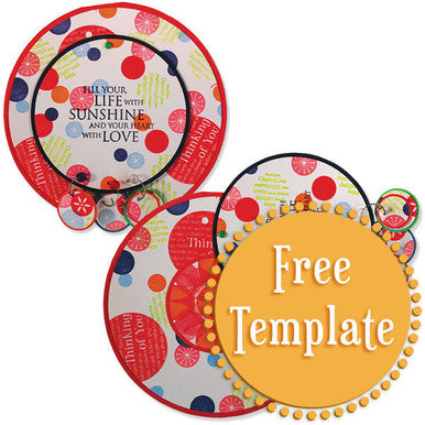 Circle Card Template