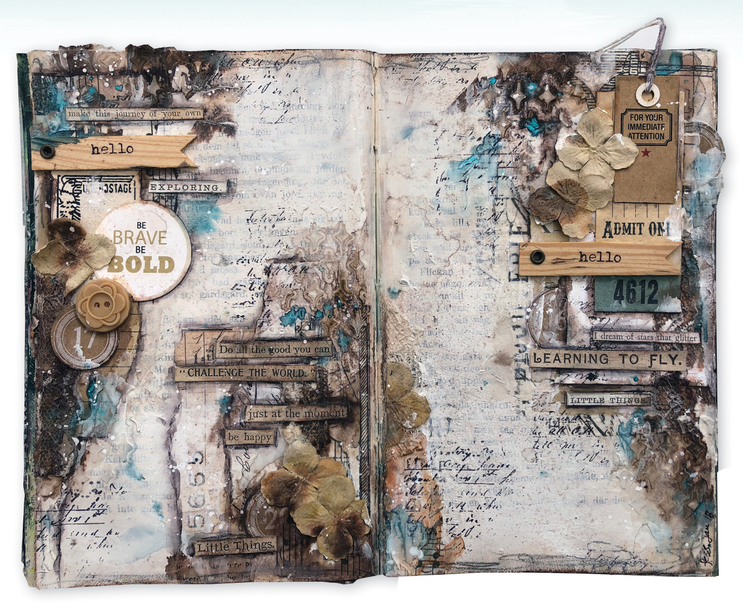 10 Ways to Use Tags in Your Art Journal - Stampington & Company