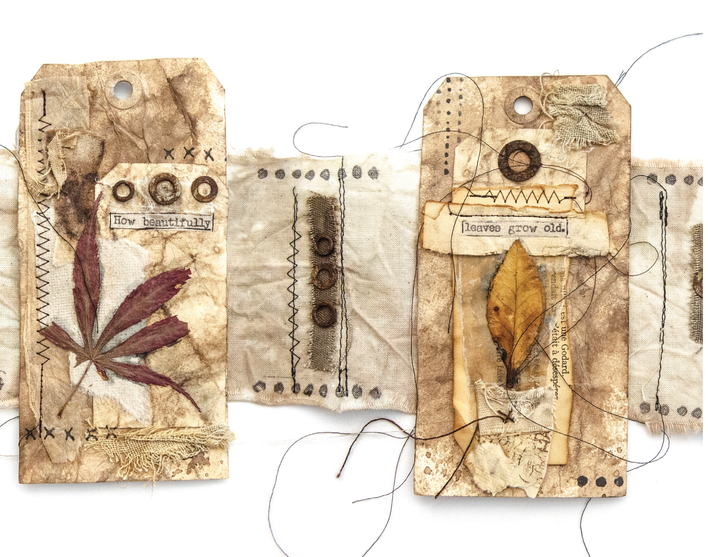 10 Ways to Use Tags in Your Art Journal - Stampington & Company