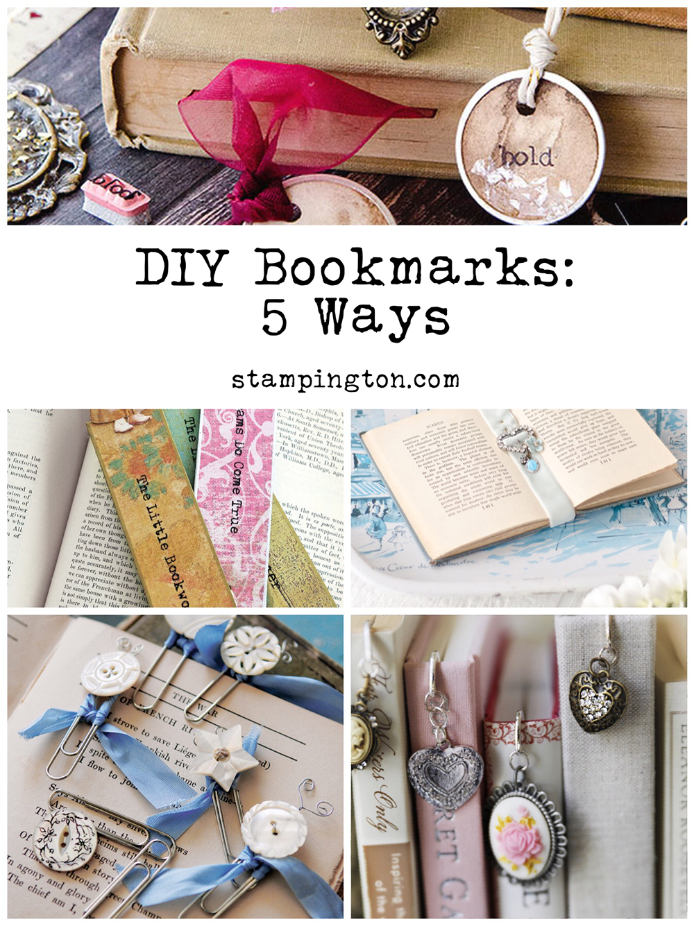 How to make Bookmark, DIY Bookmark Idea