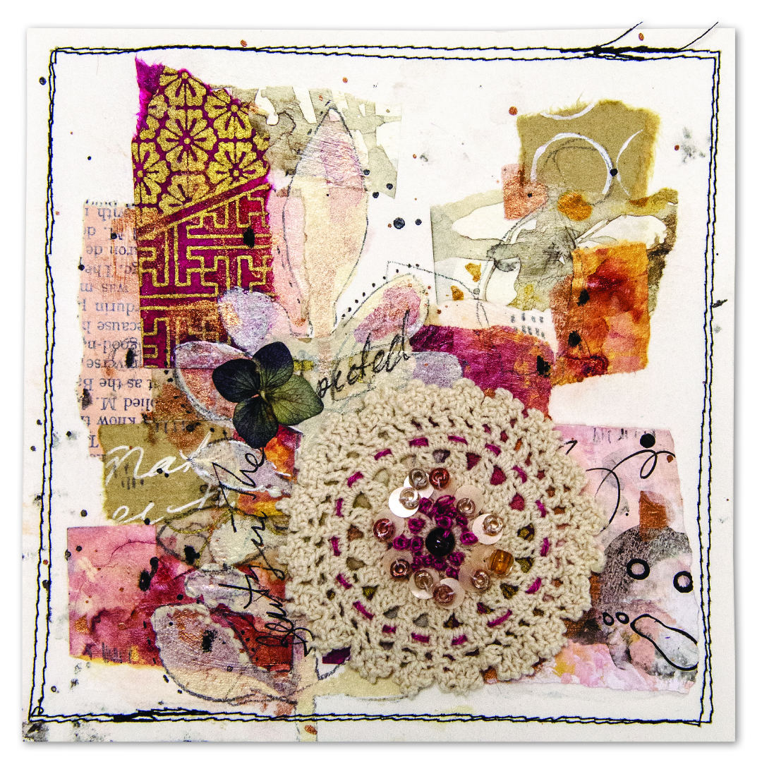 Collage Art For Home Decor - Mixed Media Family Project